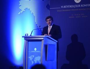 No active diplomacy possible without strong democracy, FM Davutoğlu says