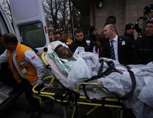 Man sets himself on fire near Turkish Parliament