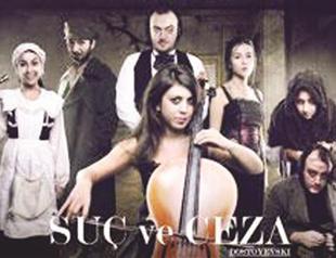 Cirme and Punishment on theater stage