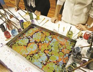 Interest in marbling art increases in US