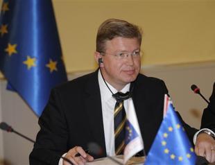 Judicial bill should conform to EU political criteria, Füle tells Çavuşoğlu