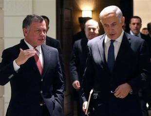 Israels Netanyahu holds rare talks in Jordan with king