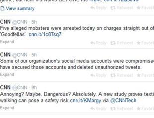 Syrian group hacks CNN social media accounts