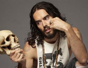 Russell Brand on stage at TİM