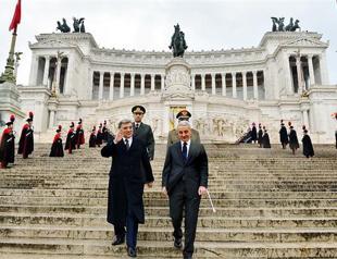 Turkish president praises Rome for preserving history