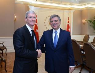 President Gül draws Apple’s attention to investment opportunities in Turkey