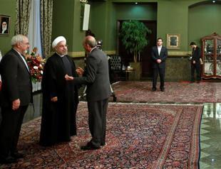 Rouhani calls for fair talks as Iran marks revolution