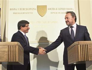 Bosnian tension risk for Europe: Turkish FM Davutoğlu