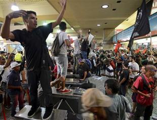 Demonstrators clash ahead of Brazil fare hikes