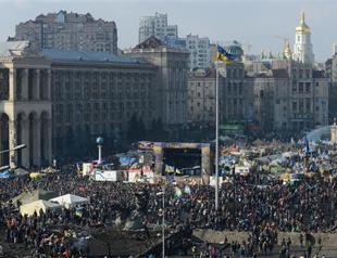 Smell of gasoline in Maidan