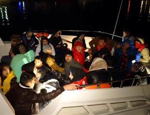 Afghan migrants rescued in Aegean Sea after boat begins to sink off Çanakkale
