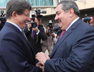Turkish FM Davutoğlu in Iraq to push fresh start