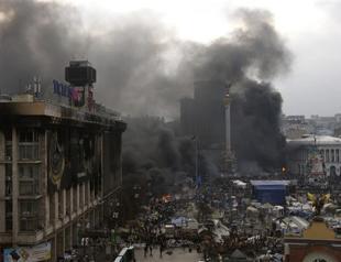 EU seeks peace as Ukraine death toll hits 75