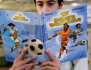 Drogbas life story told in cartoon form