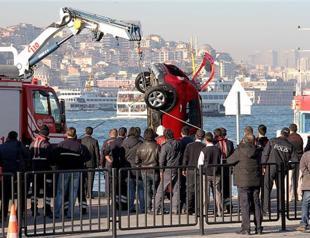 Five-year-old killed after car falls from ferry in Istanbul
