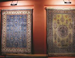 Patchwork method used for old carpets to survive as decoration