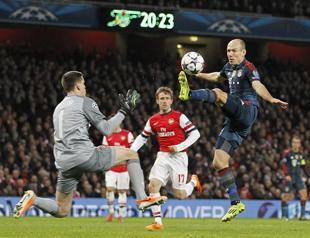 Arsenal hoping for deja vu against titleholder Bayern