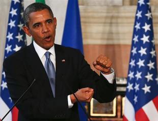 Obama says Russia must move back troops from Ukraine border