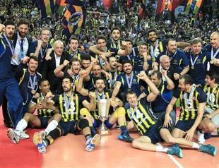 Fenerbahçe men’s volleyball team seizes first European trophy