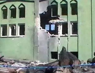 Syrian rocket hits Turkish mosque