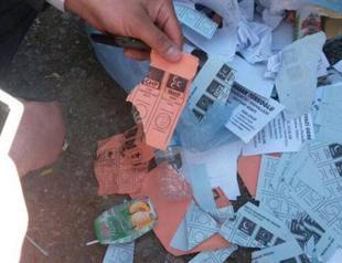 Opposition ballots found in trash bags in southern Turkey