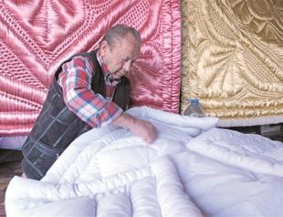 The master of the blanket in Beypazarı