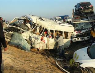 At least 10 killed in multiple-vehicle collision in Central Anatolia