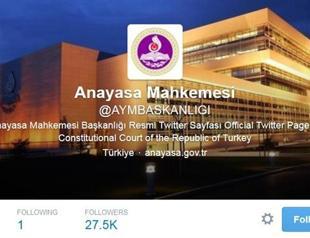 Turkish Constitutional Court opens Twitter account amid gov’t criticism on removing ban