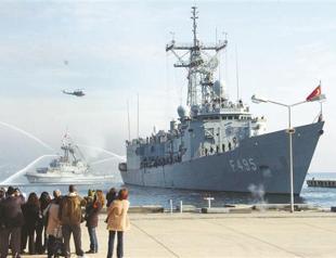Six Turkish commanders of Gediz Frigate under arrest