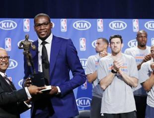 Kevin Durant named NBA Most Valuable Player