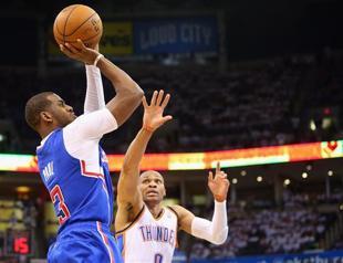 Durants Thunder strike down Clippers
