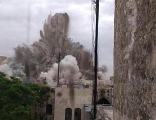 Syria rebels blow up Aleppo hotel turned army base