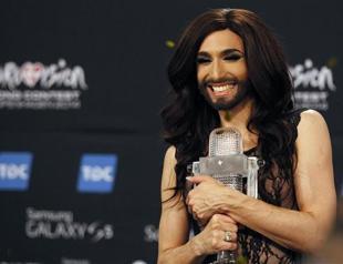 Austrian bearded drag queen wins Eurovision song contest