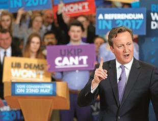 British PM Cameron woos eurosceptics ahead of EU vote
