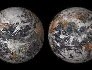 NASA releases Earth Day global selfie mosaic of planet consisting of 36,000 photos