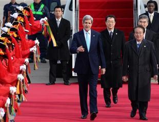 Kerry in Seoul after rare North-South Korea talks