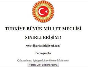 Turkish Parliament’s filter denies access to church’s website due to ‘pornographic’ content