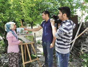 Documentary on the life of small village painter known as Picasso with a shalwar