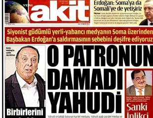 Conservative daily stirs outrage over anti-Semitic headline after Turkey’s Soma disaster