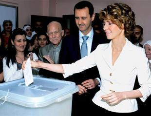 Syria regime stages controversial wartime president vote