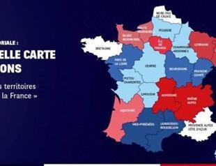 Hollande announces plan to redraw French map