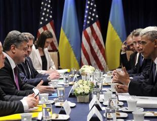 Obama meets Ukraines president-elect