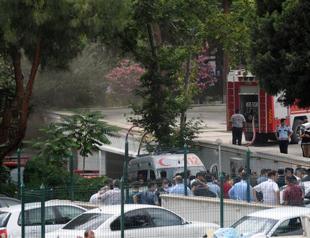 Blast at police department garden in southern Turkey caused by gunpowder, six injured