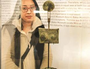 Sculpture by Miro displayed at Baksı Museum