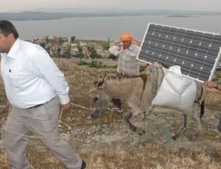 Solar-powered donkeys carry Internet for Turkish sheepherders