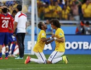 Brazil edge Chile in penalties, James Rodriguez rocket launches Colombia