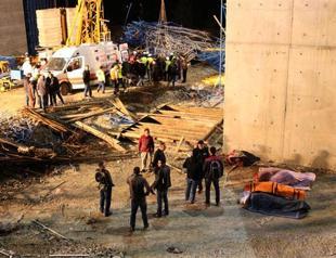 Three workers die in construction accident at viaduct connecting to Istanbul’s third bridge