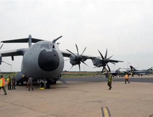Turkish A400M carries military equipment in debut international flight