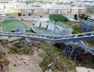Ski-jumping complex collapsed due to basic engineering mistakes, experts say