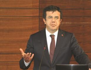 Turkish economy minister criticizes blurring out of brands on TV